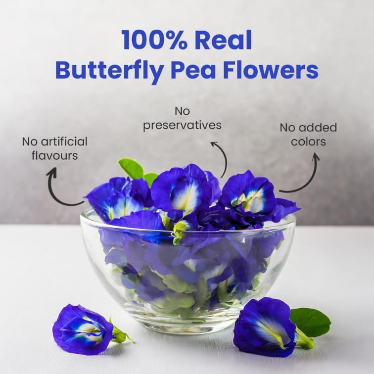Butterfly Pea Flower Herbal Tea 50 Grm – image 5