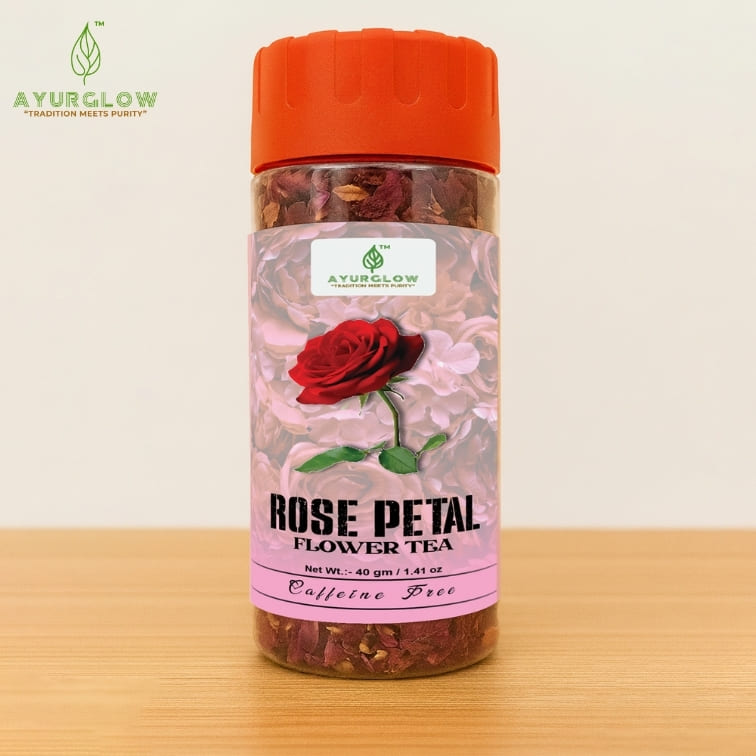 Rose Petal Flower Herbal Tea 40 Grm – image 1
