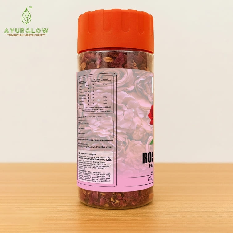 Rose Petal Flower Herbal Tea 40 Grm – image 2