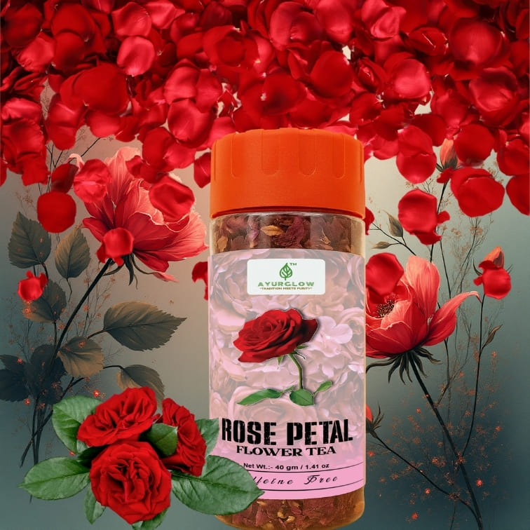 Rose Petal Flower Herbal Tea 40 Grm – image 3