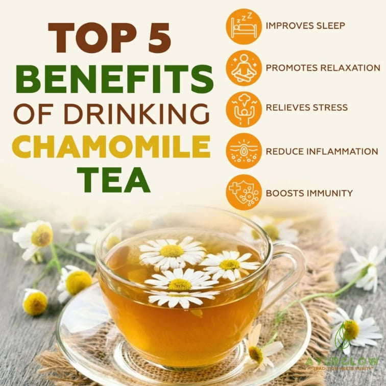Camomile Flower Herbal Tea 50 Grm – image 3