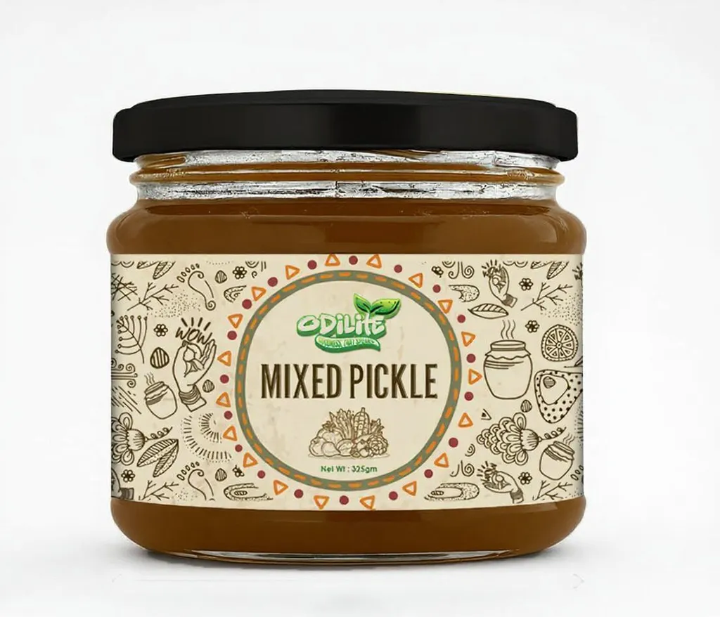 Mixed Fruit Pickle Home Made 325 gm – image 1