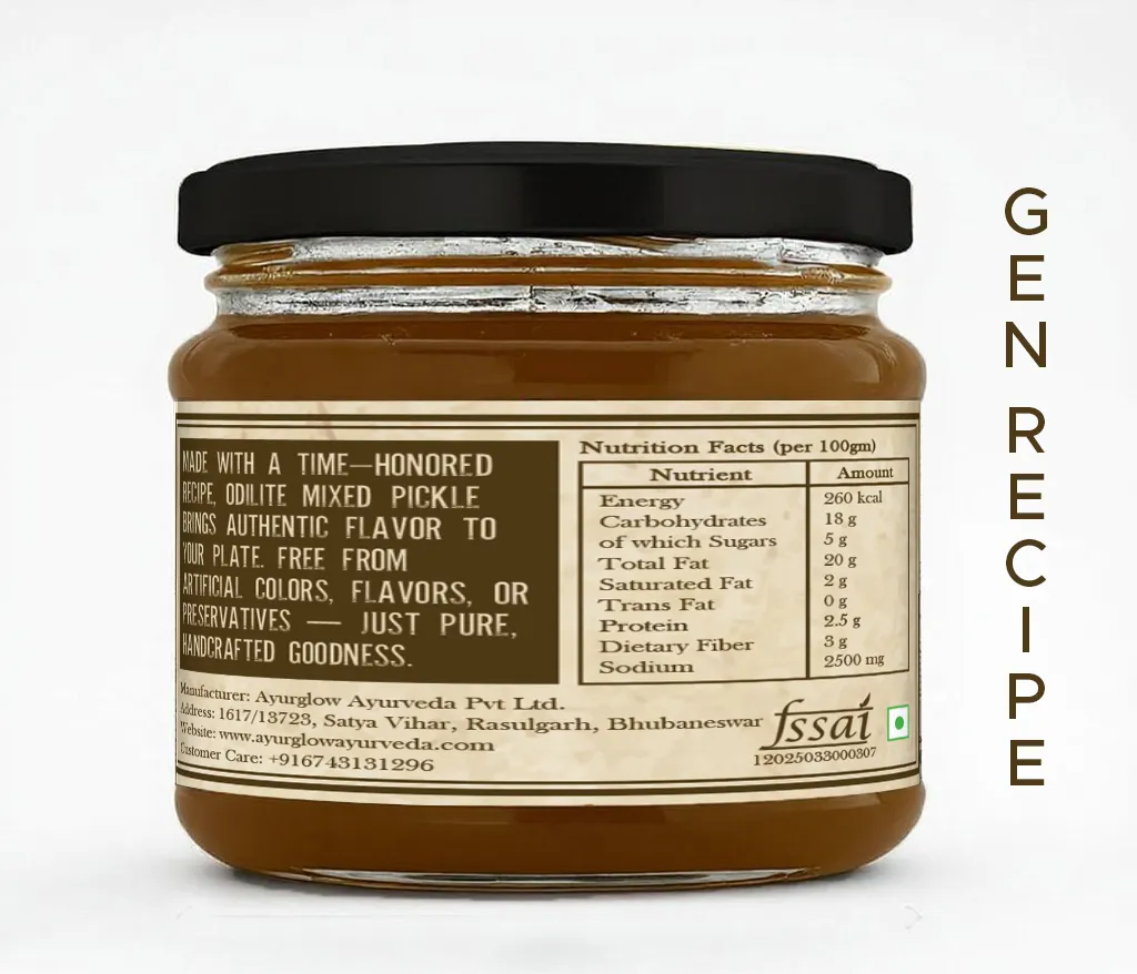 Mixed Fruit Pickle Home Made 325 gm – image 3