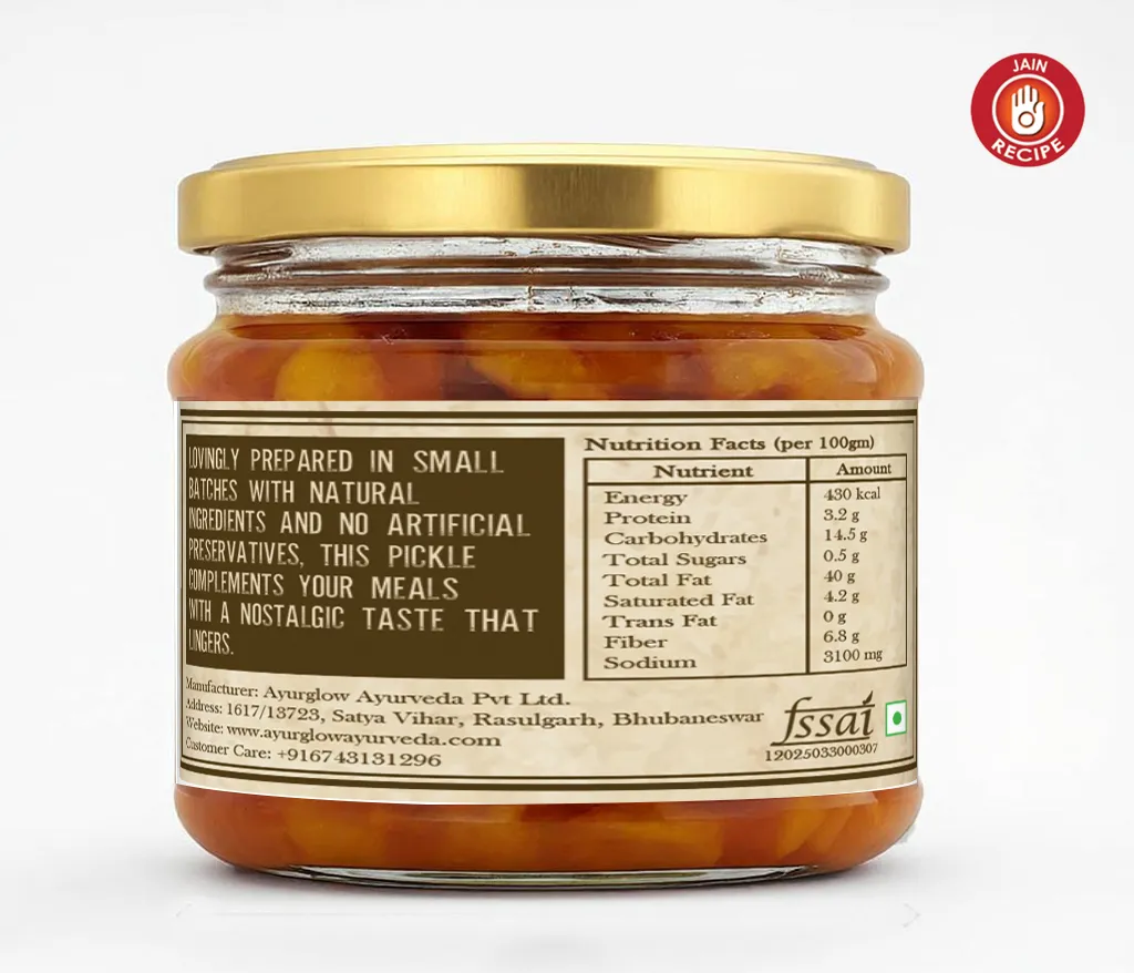 Mango Pickle Home Made 325 gm – image 3