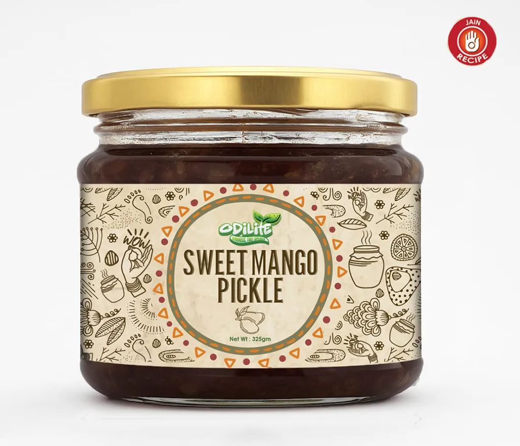 Sweet Mango Pickle Home Made 325 gm – image 1