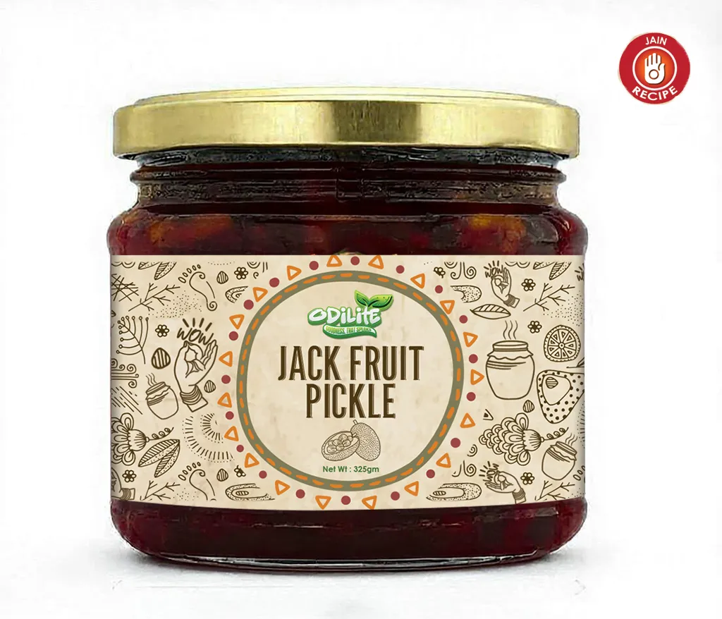 Jackfruit Pickle Home Made 325 gm (Jain Recipe) – image 1