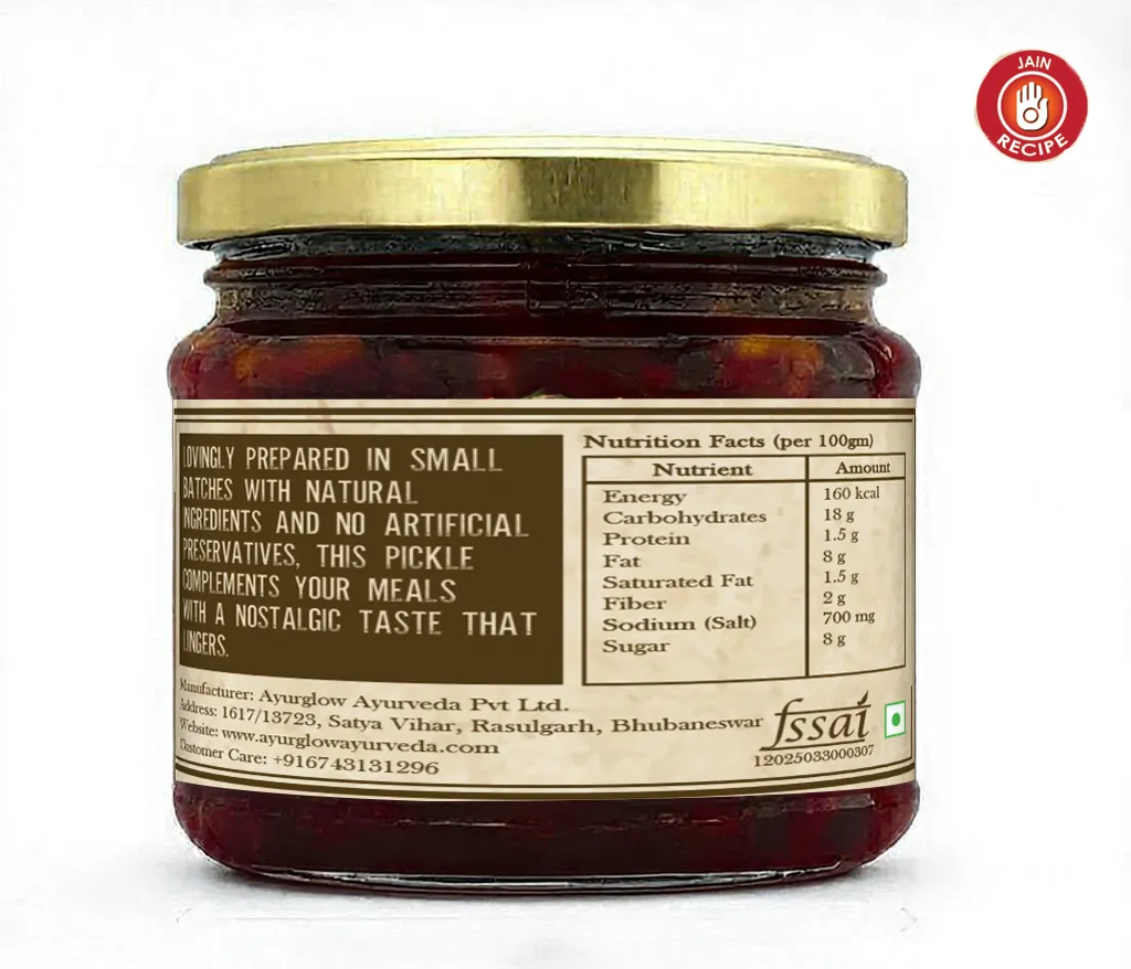 Jackfruit Pickle Home Made 325 gm (Jain Recipe) – image 3