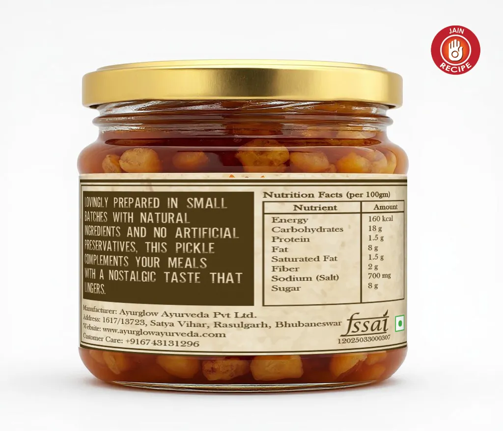 Sweet Jackfruit Pickle Home Made 325 gm (Jain Recipe) – image 3