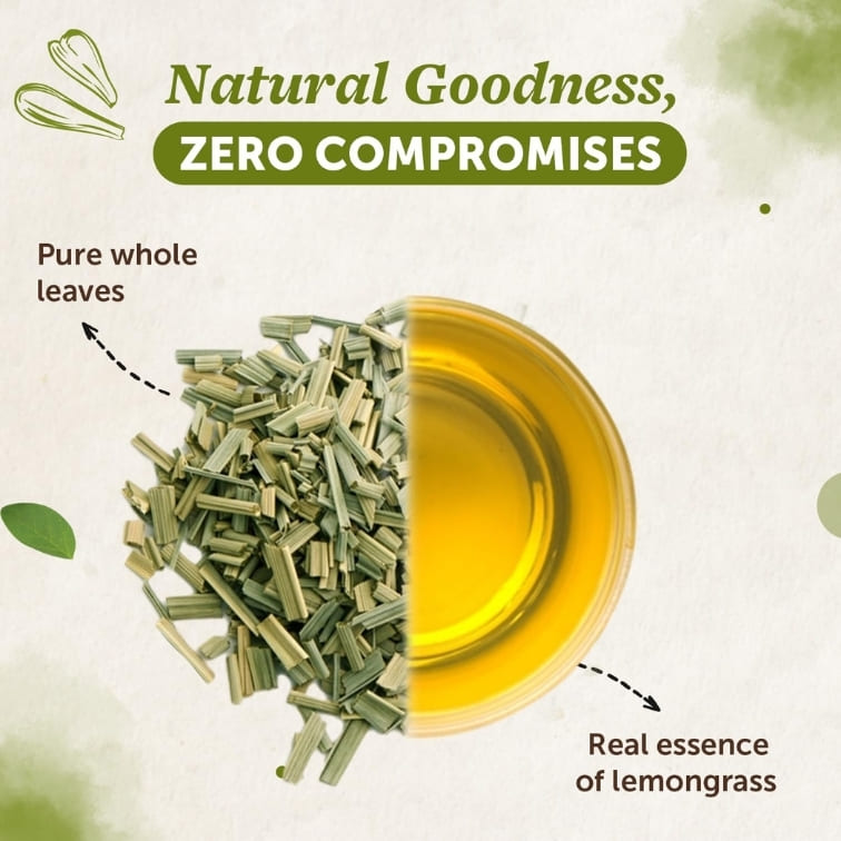  Ayurglow Lemongrass Herbal Tea 80 Grm – image 5