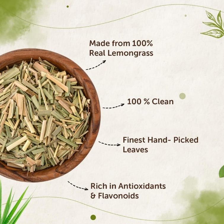  Ayurglow Lemongrass Herbal Tea 80 Grm – image 6