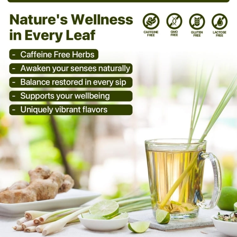  Ayurglow Lemongrass Herbal Tea 80 Grm – image 7