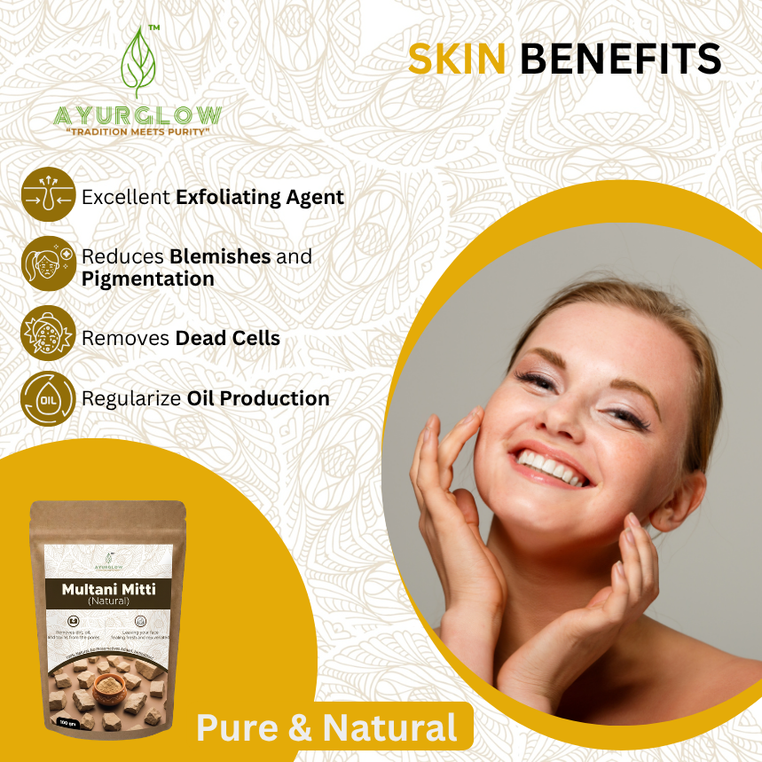 AyurGlow Natural Multani Mitti – image 5