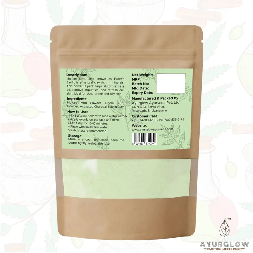 AyurGlow Multani Mitti with Neem – image 2