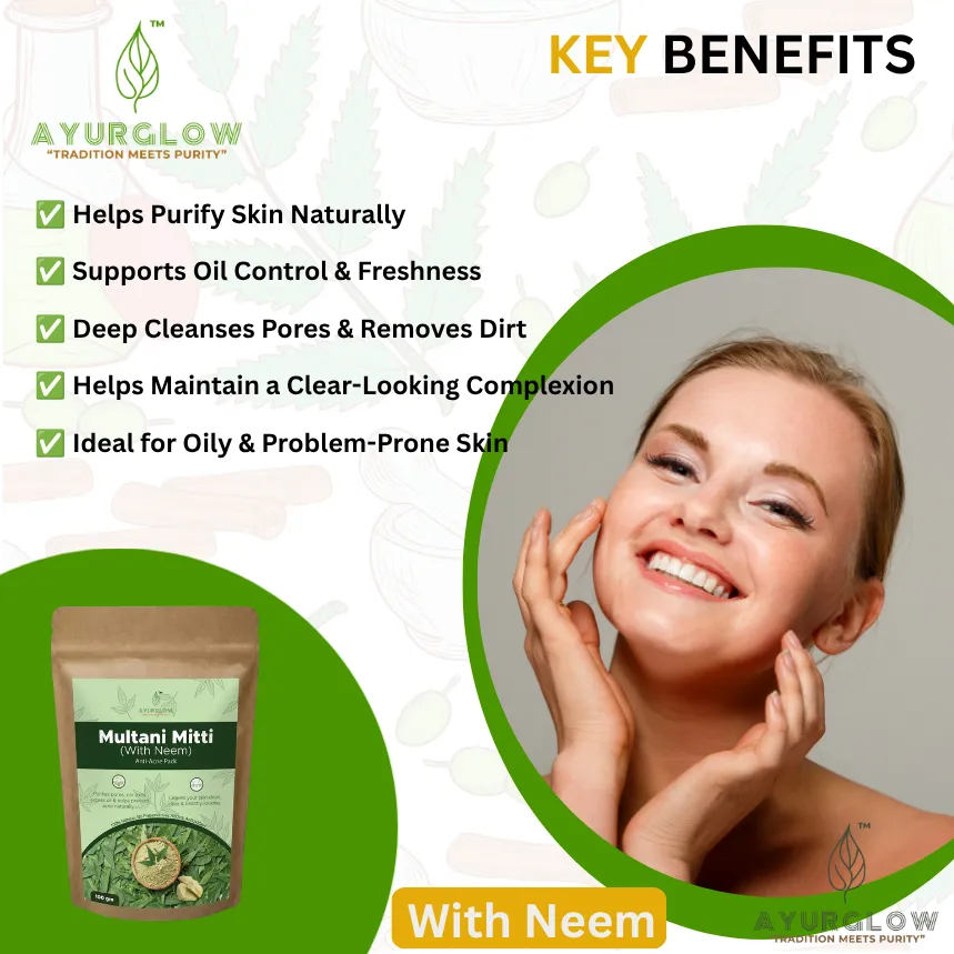 AyurGlow Multani Mitti with Neem – image 3