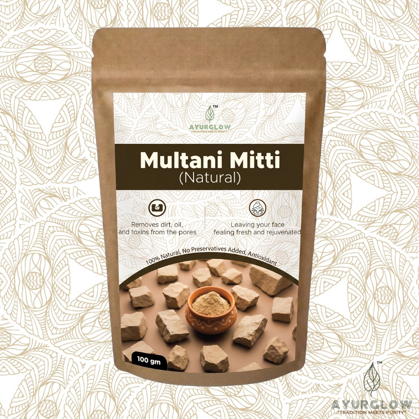 AyurGlow Natural Multani Mitti – image 1