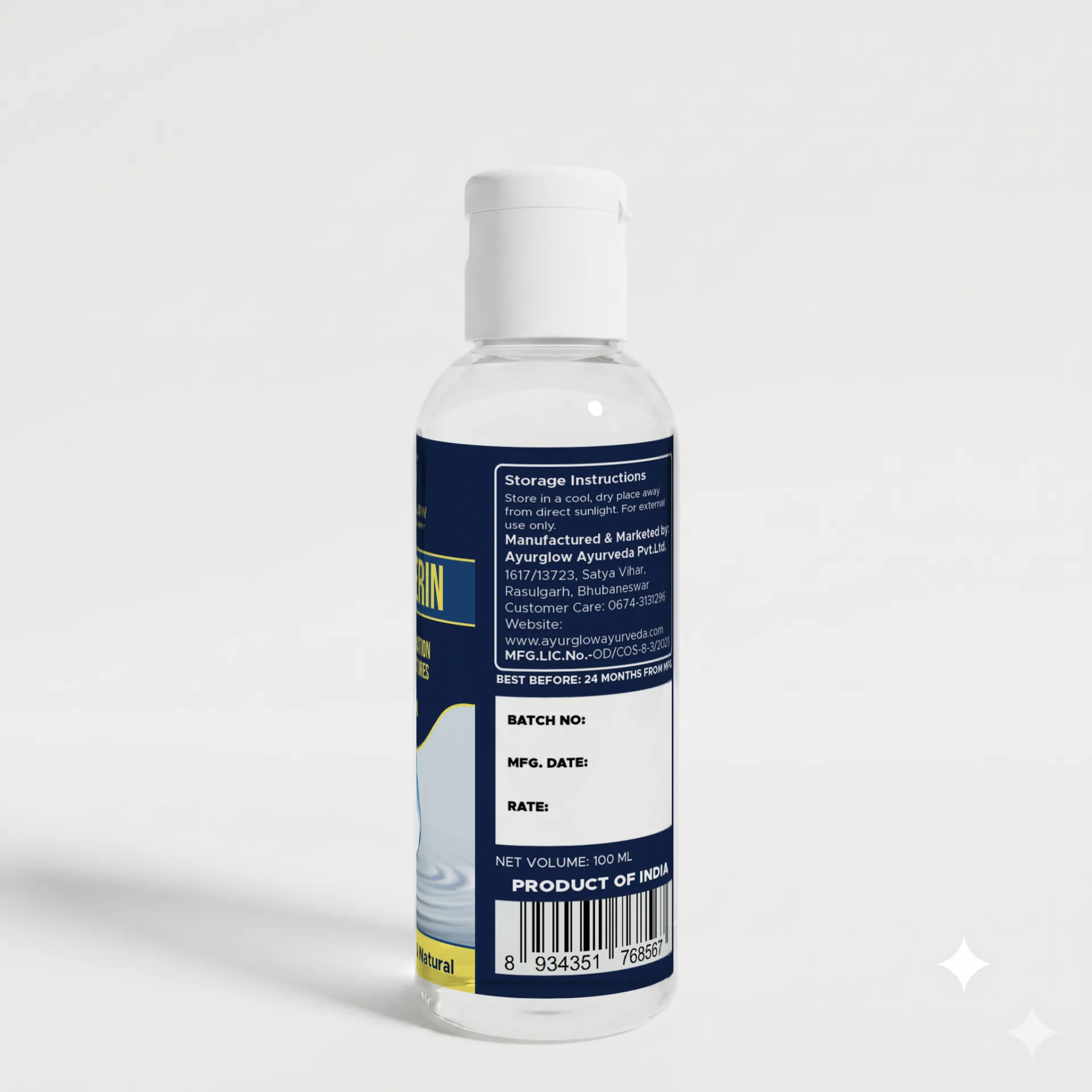 AyurGlow Natural Glycerin – Pure Moisture for Soft & Healthy Skin – image 4