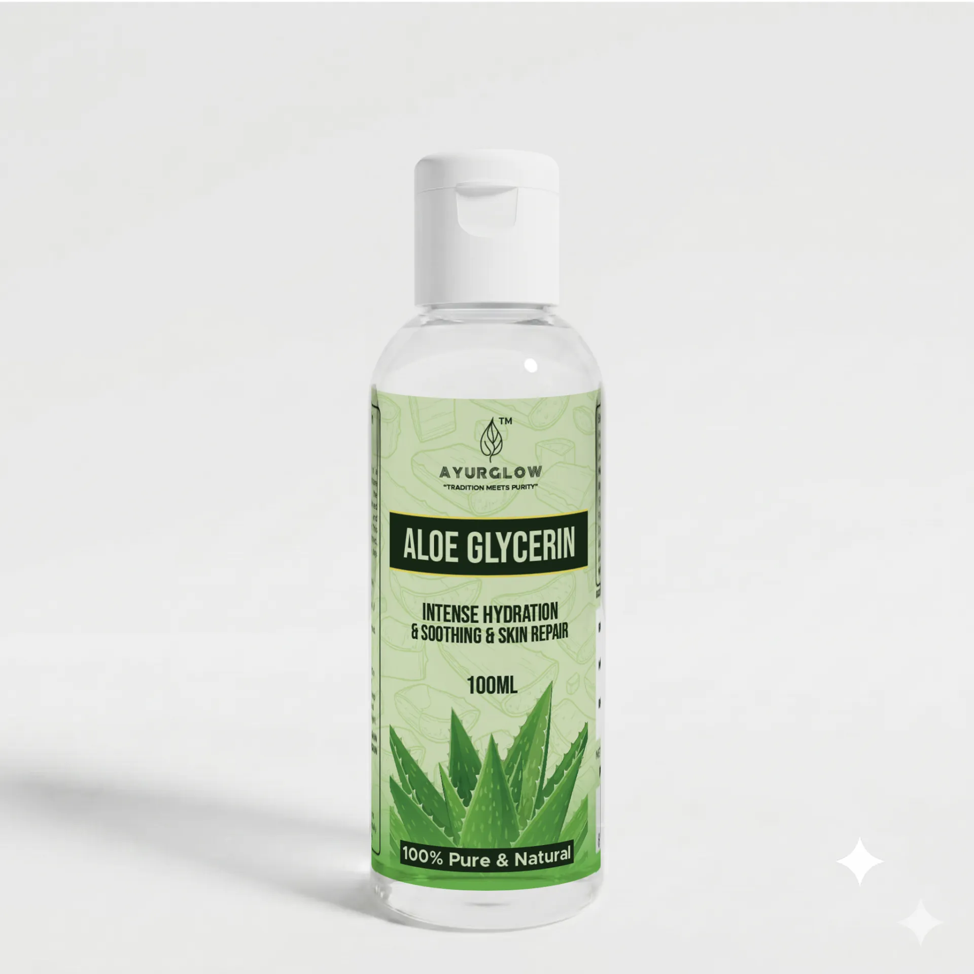 AyurGlow Glycerine with Aloe Vera Extract – Deep Hydration & Natural Skin Nourishment – image 2