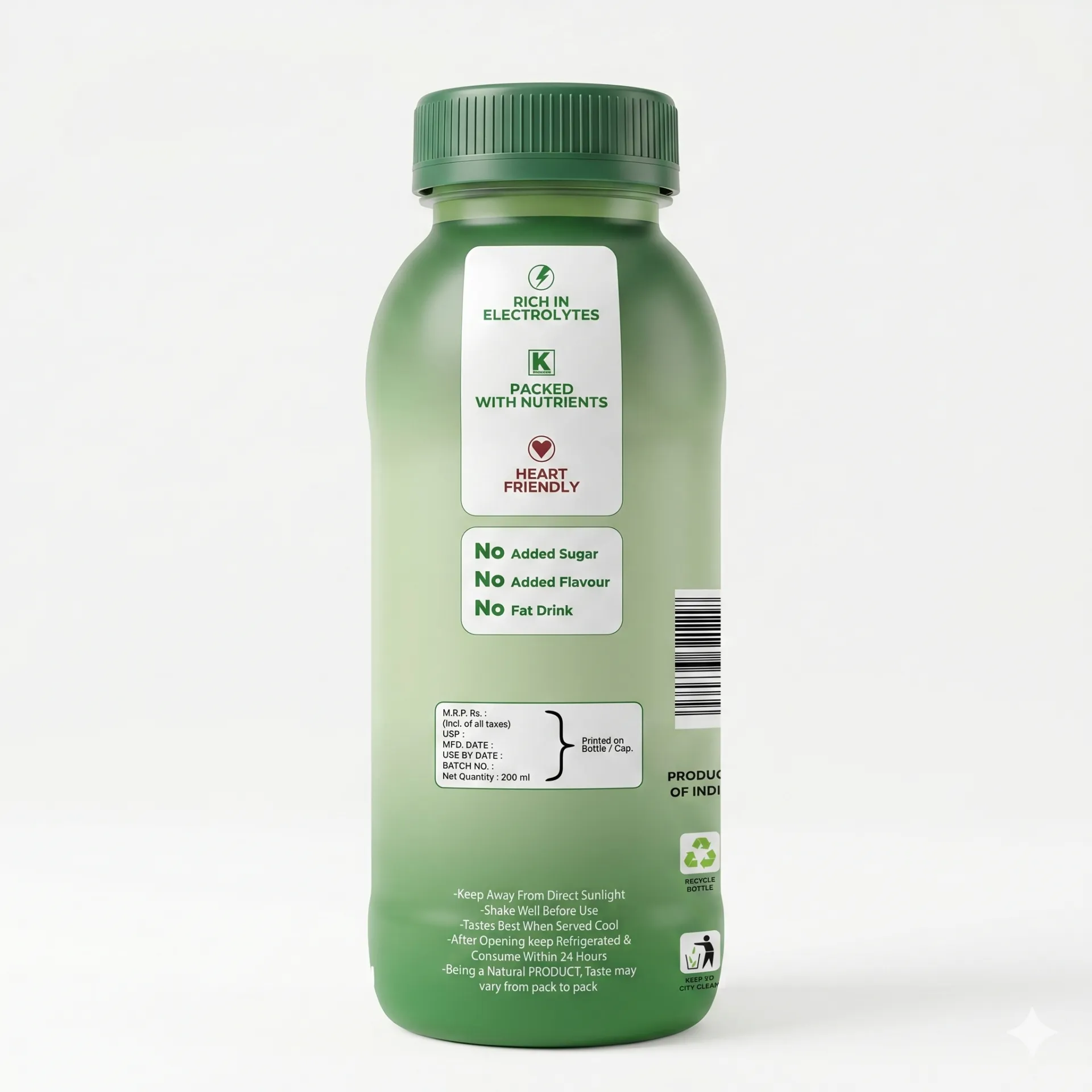 Tender Coconut Water (Nariyal Pani) Pack of 6 Bottles – image 2