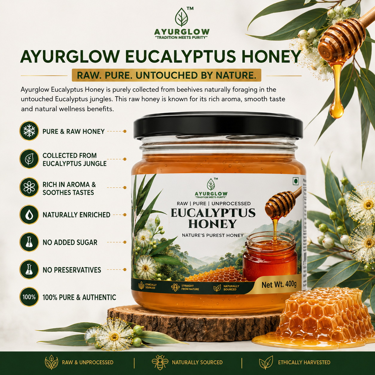 Eucalyptus Honey – image 5