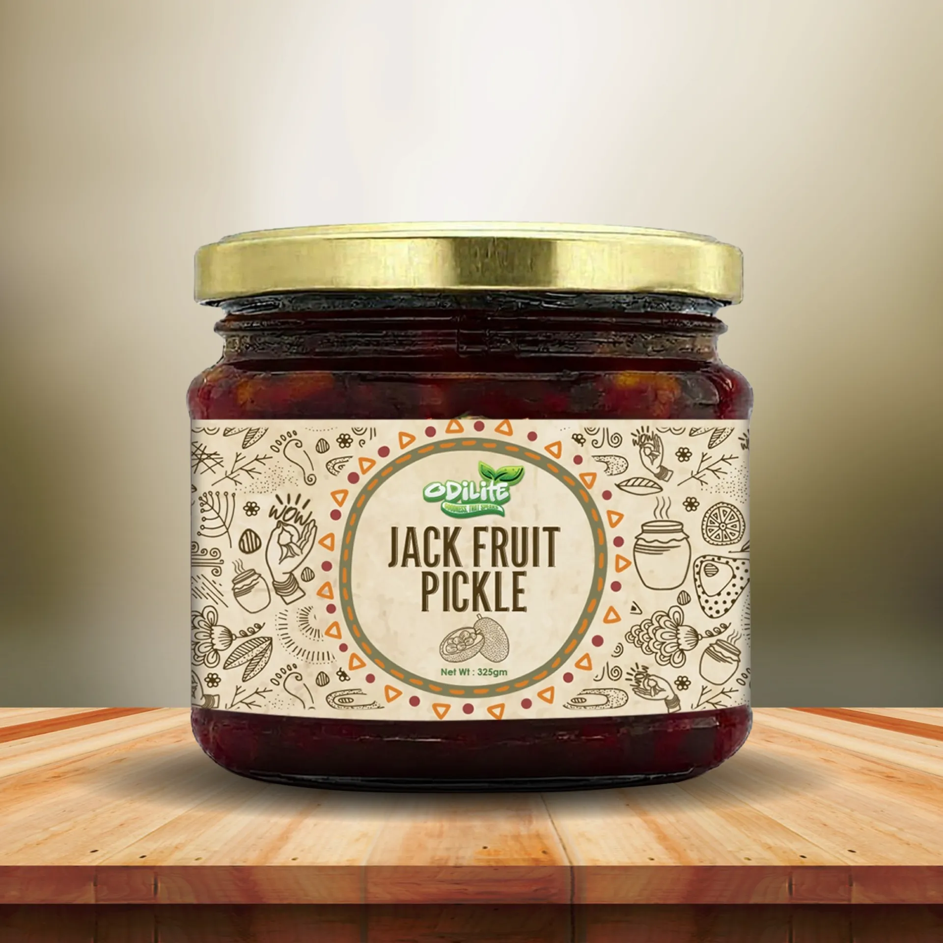 Jackfruit Pickle Home Made 325 gm (Jain Recipe) – image 5