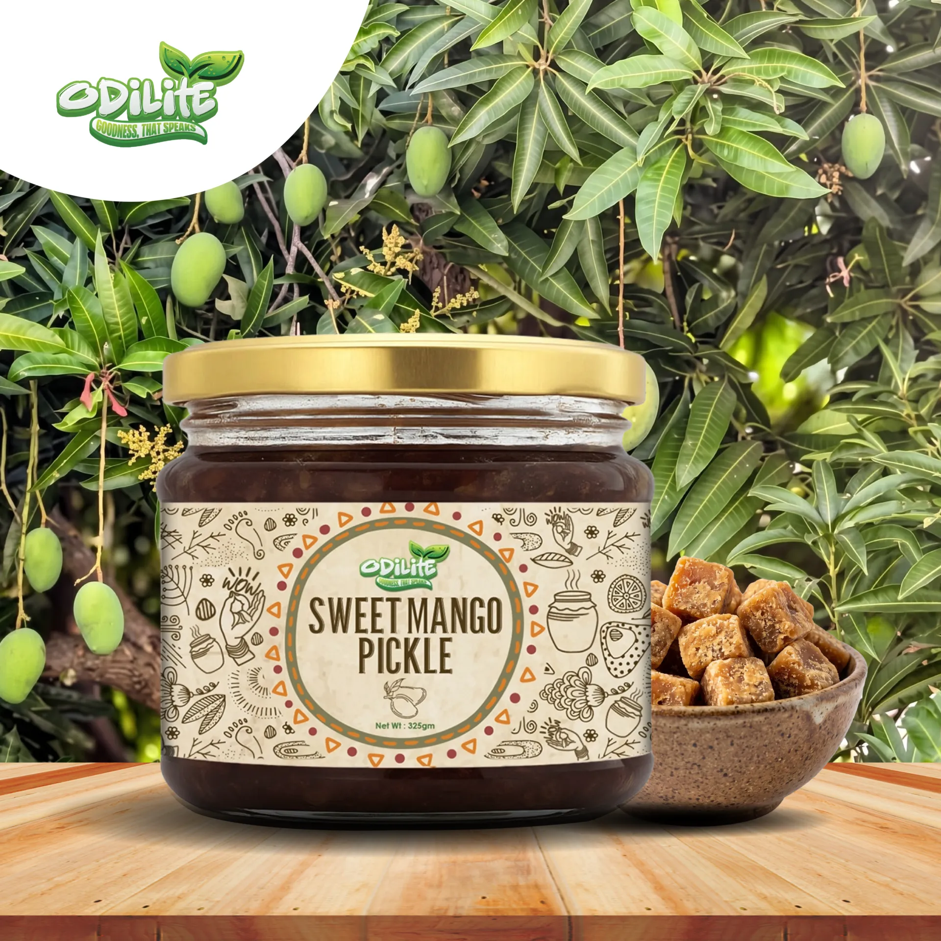 Sweet Mango Pickle Home Made 325 gm – image 5
