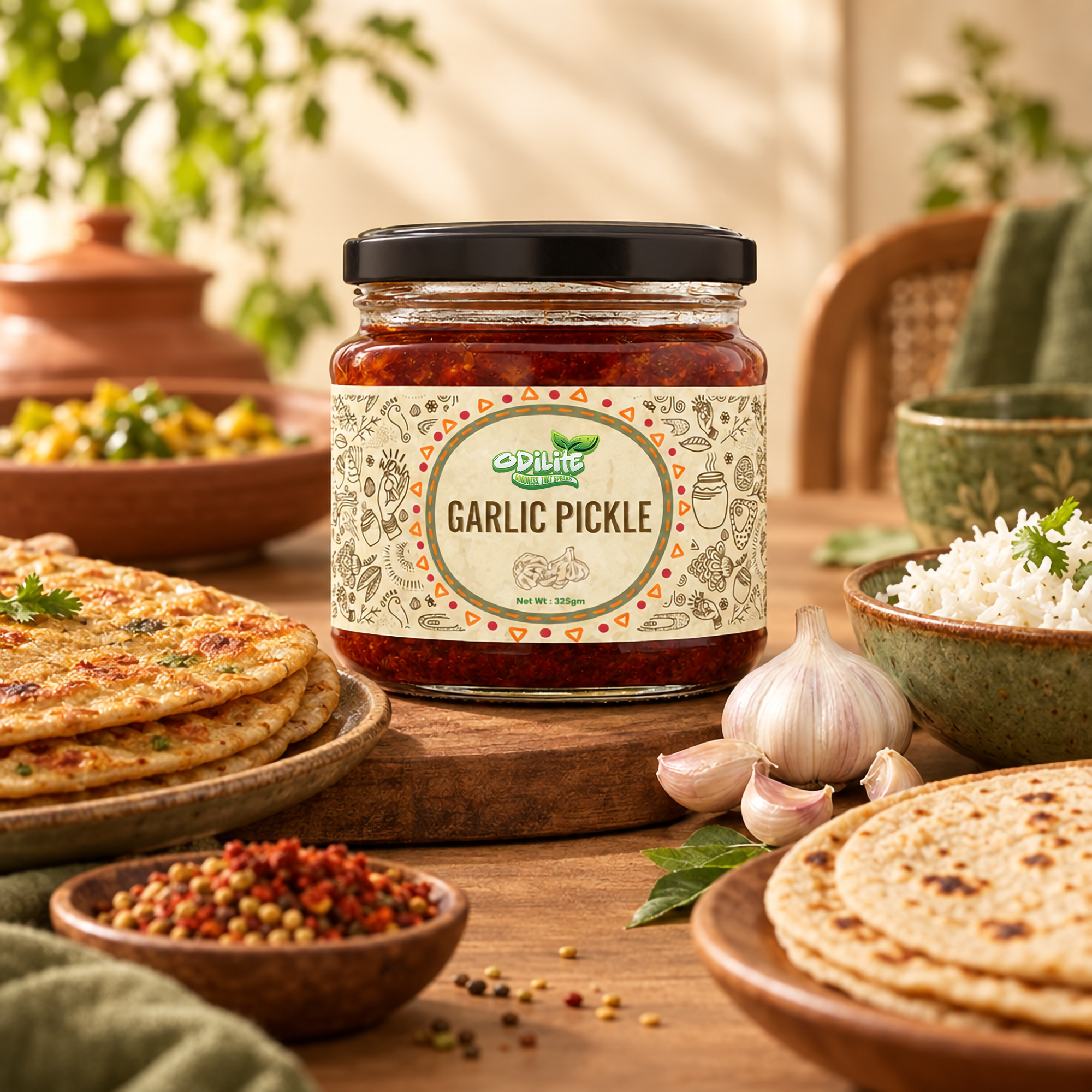 Garlic Pickle Home Made 325 gm – image 6