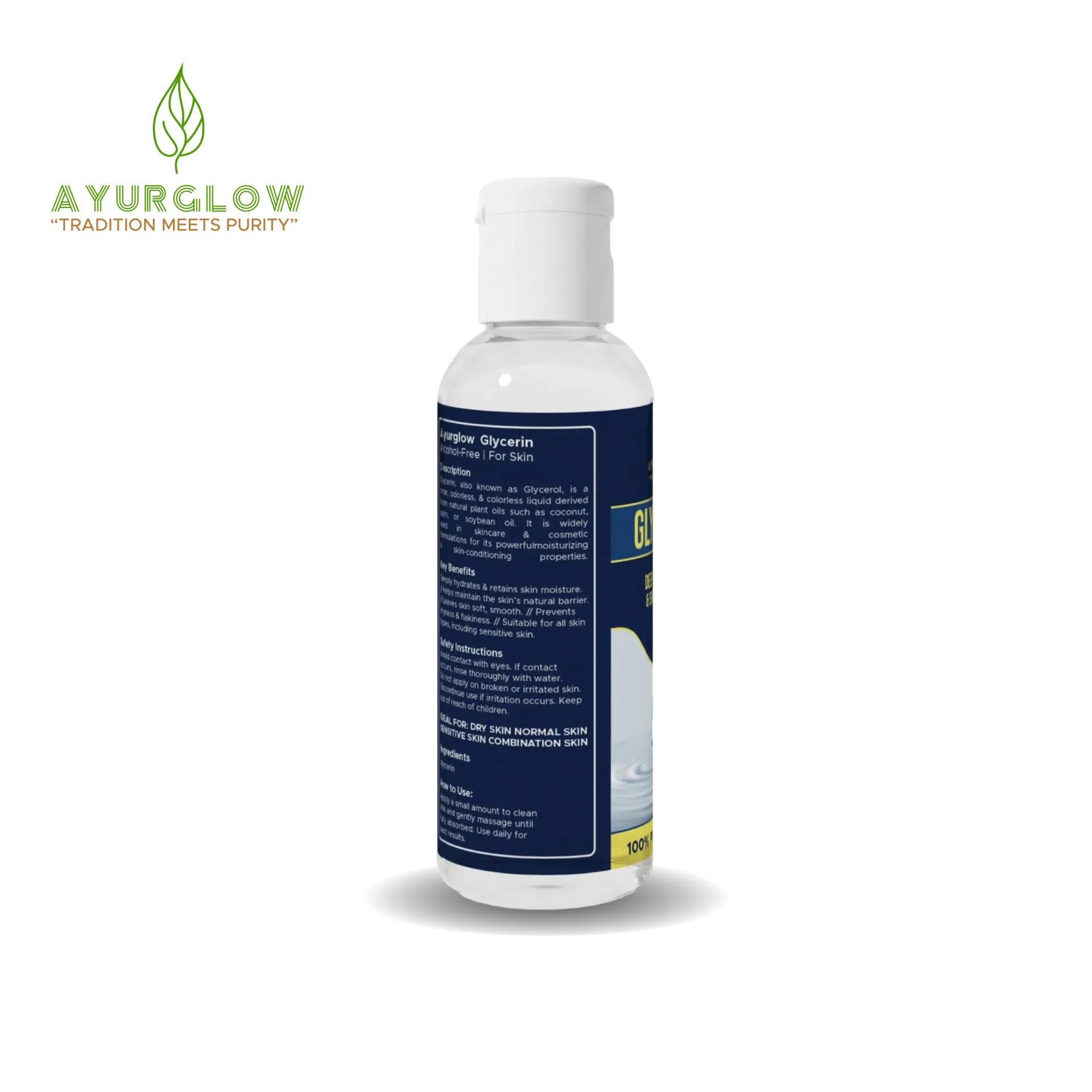 AyurGlow Natural Glycerin – Pure Moisture for Soft & Healthy Skin – image 4