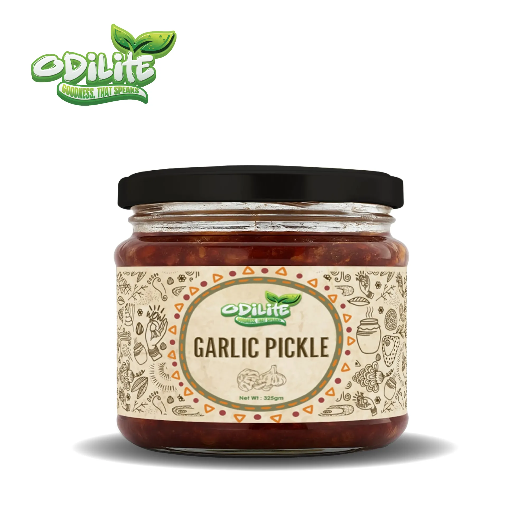 Garlic Pickle Home Made 325 gm – image 2
