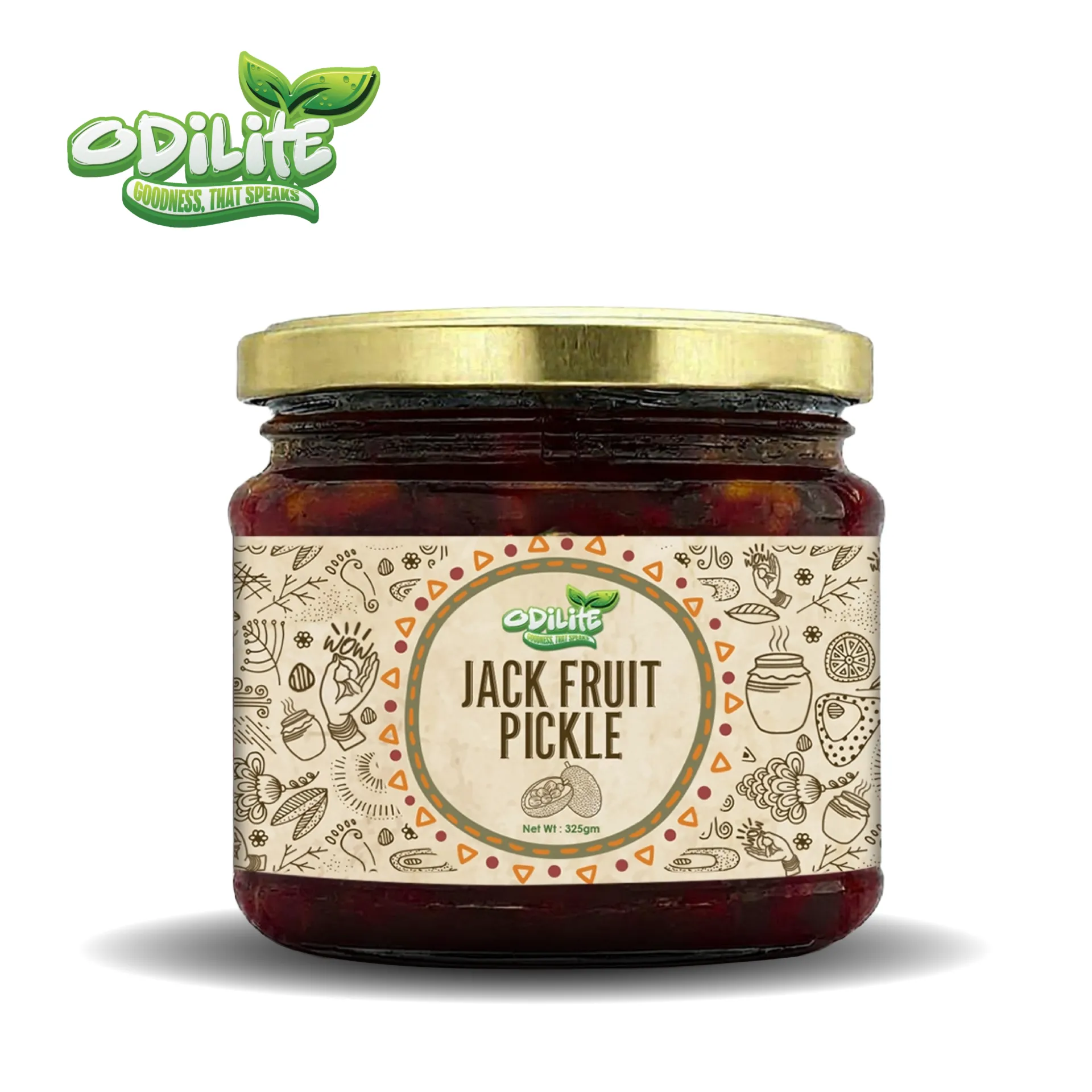 Jackfruit Pickle Home Made 325 gm (Jain Recipe) – image 2