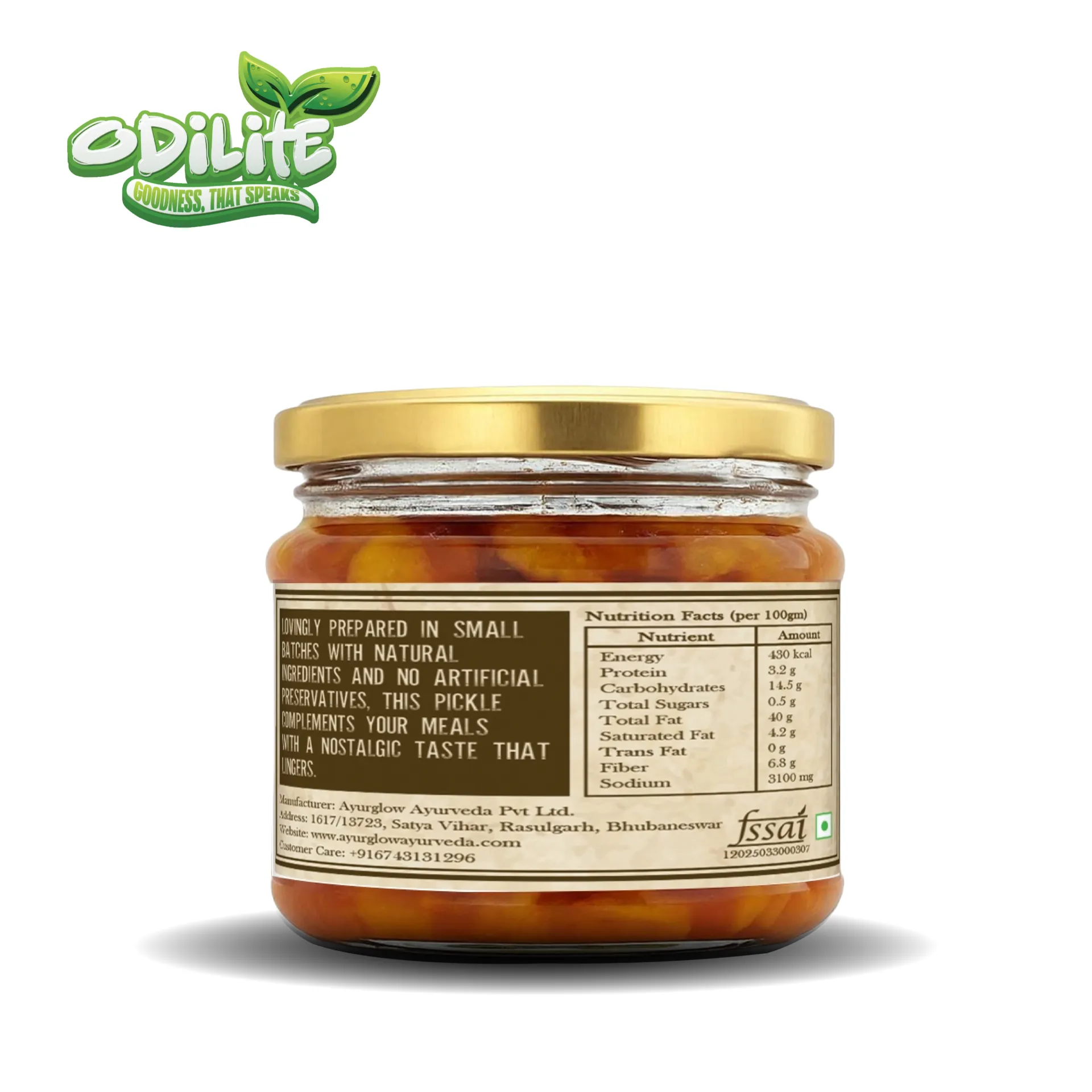 Mango Pickle Home Made 325 gm – image 4